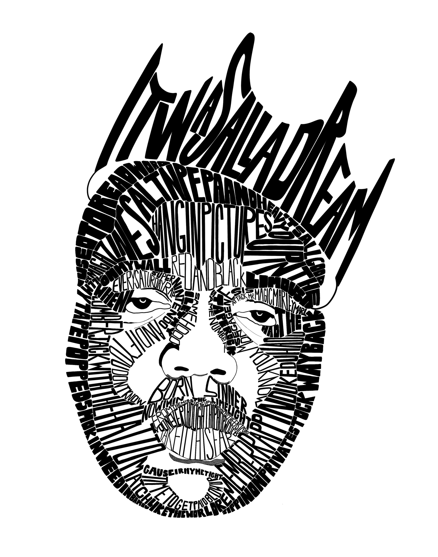 Biggie - It Was All A Dream Print