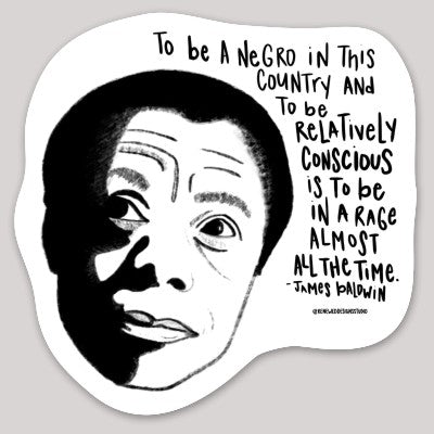 James Baldwin Sticker