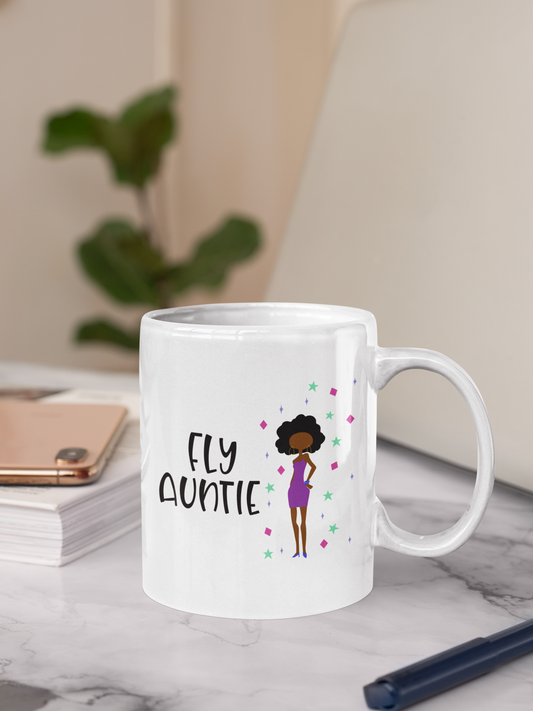Fly Auntie Mug