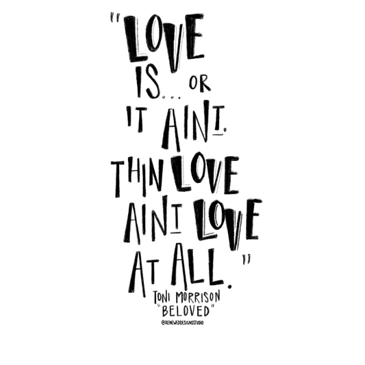 "Love Is" Sticker