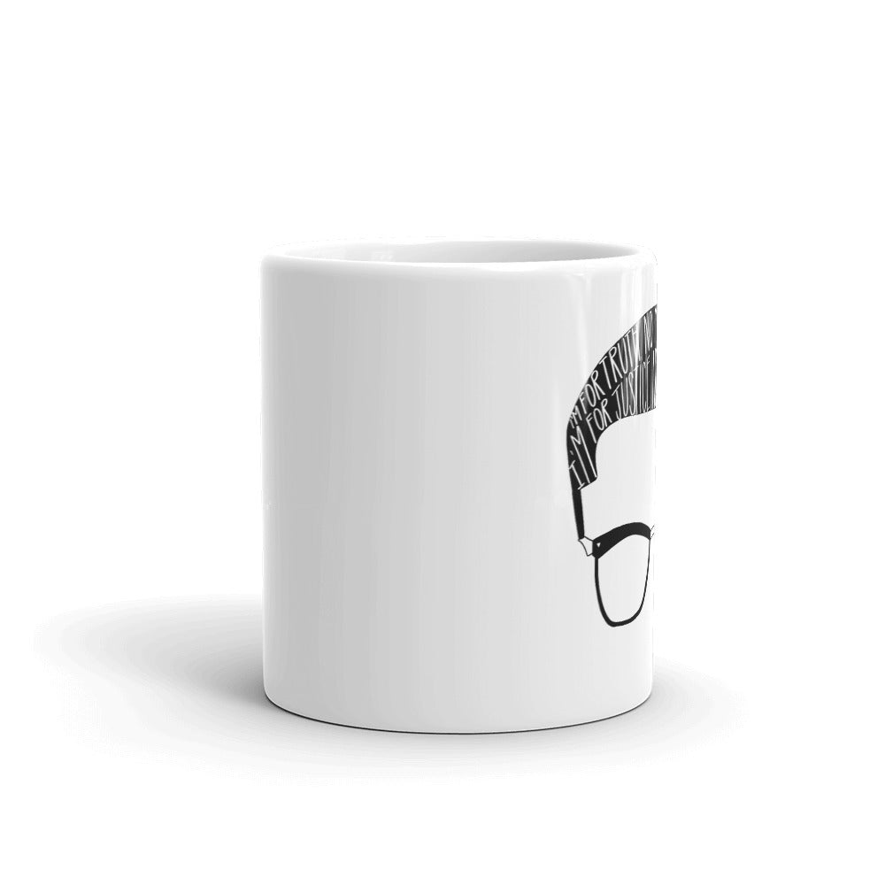 Malcolm X - Truth and Justice Mug